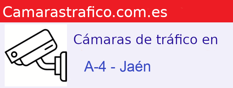 Cámaras dgt en la A-4 en la provincia de Jaén